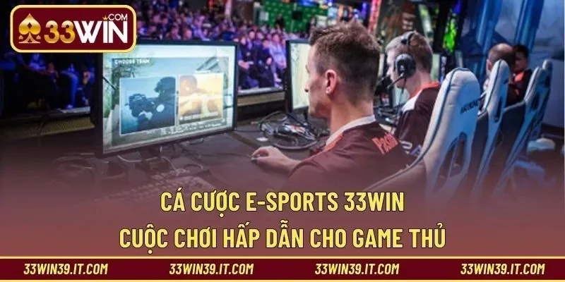 Cá Cược E-Sports 33WIN – Cuộc Chơi Hấp Dẫn Cho Game Thủ 
